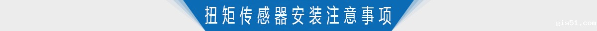 扭矩传感器安装注意事项